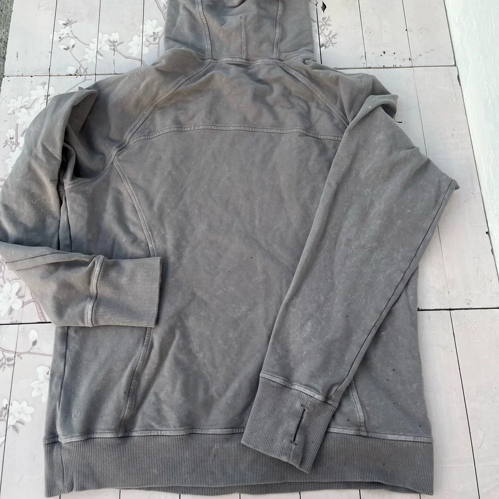 lululemon athletica Gray Cowl Neck Sweater